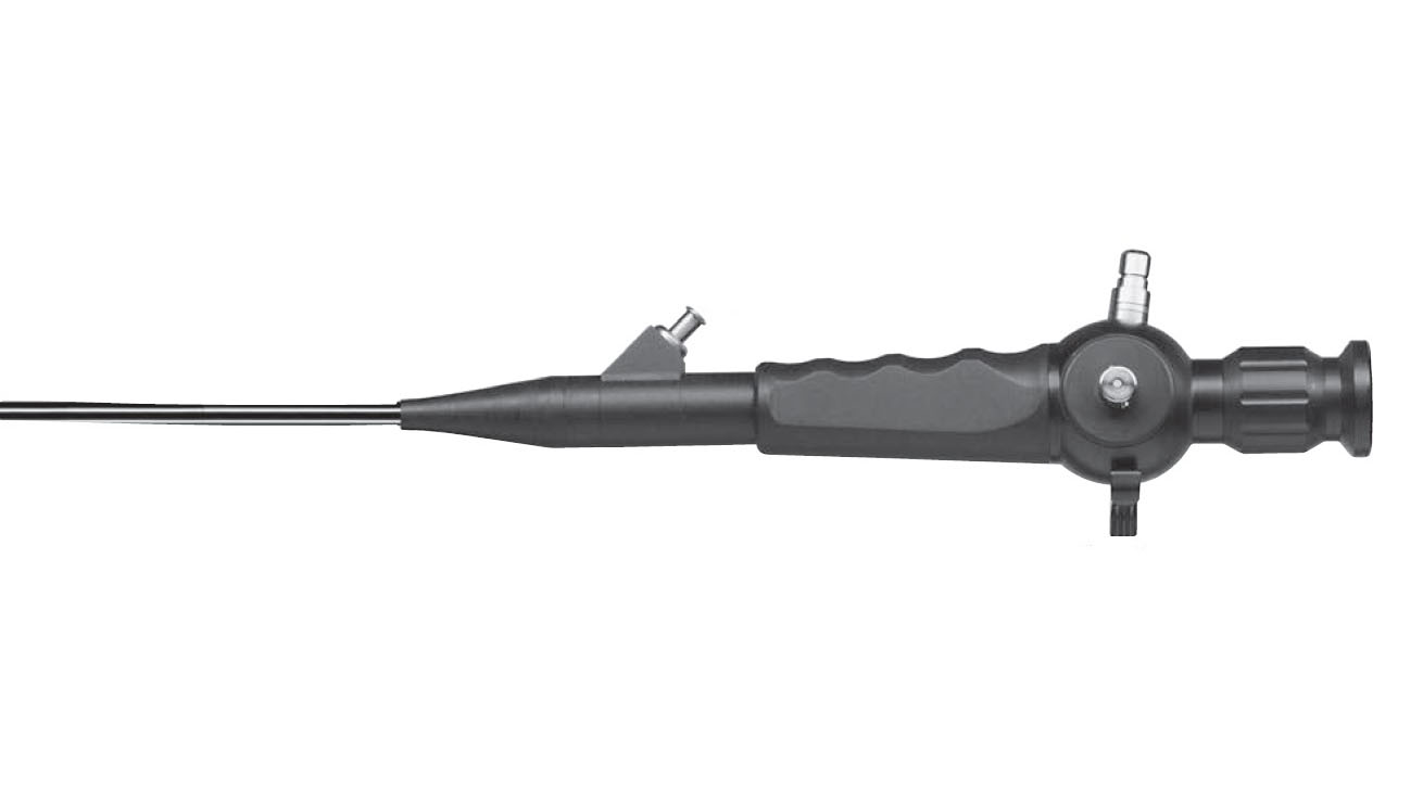 Гибкий фиброволоконный нефроскоп Размером 5 мм/15 Шр, рабочая длина 400 мм, с рабочим каналом 2,5 мм/7,5Шр.